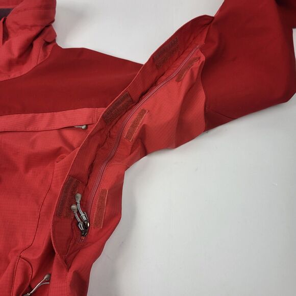 Patagonia Women’s Primo Red Rain Jacket Coat Size XS - Picture 7 of 16